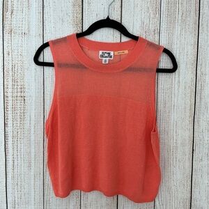 Future Collective Sleeveless Coral Top